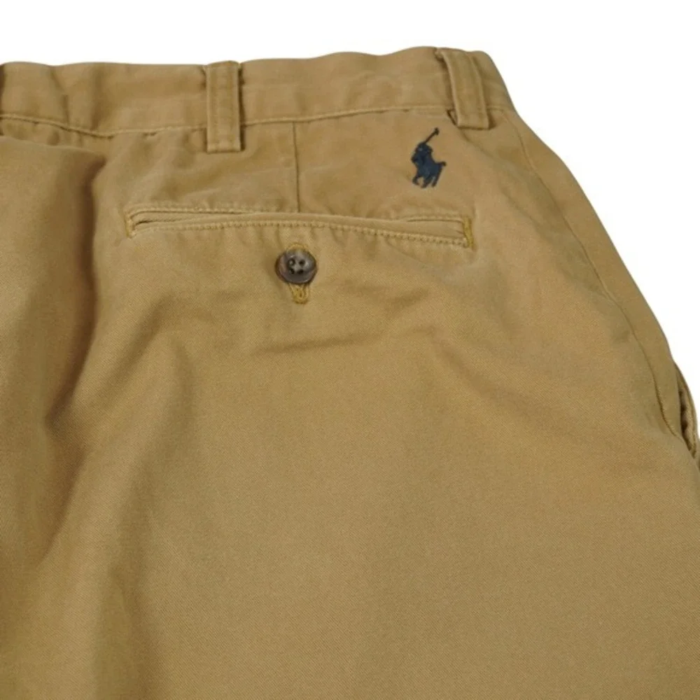 Polo Ralph Lauren Prospect Pant Mens 32x28 Tan‎ Khaki Chino Straight Leg Cotton